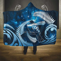New Zealand Matariki Hooded Blanket Pigeon Kereru Maori Fern Art LT05 - Polynesian Pride