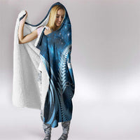 New Zealand Matariki Hooded Blanket Pigeon Kereru Maori Fern Art LT05 - Polynesian Pride