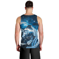 New Zealand Matariki Men Tank Top Pigeon Kereru Maori Fern Art LT05 - Polynesian Pride