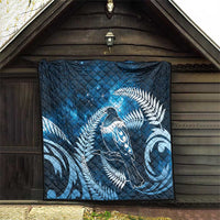 New Zealand Matariki Quilt Pigeon Kereru Maori Fern Art LT05 - Polynesian Pride