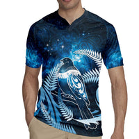 New Zealand Matariki Rugby Jersey Pigeon Kereru Maori Fern Art LT05 - Polynesian Pride