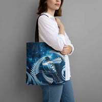 New Zealand Matariki Tote Bag Pigeon Kereru Maori Fern Art LT05 - Polynesian Pride