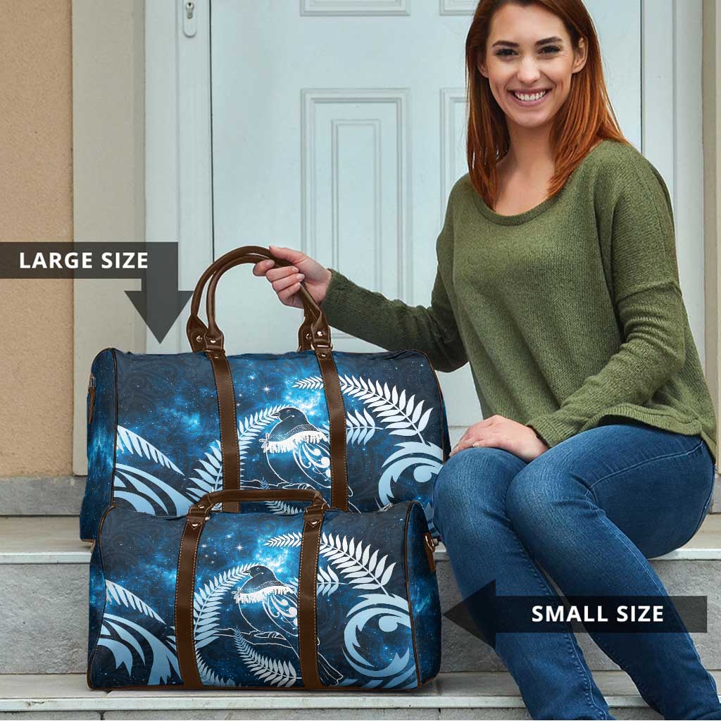 New Zealand Matariki Travel Bag Pigeon Kereru Maori Fern Art LT05 - Polynesian Pride