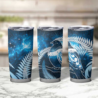 New Zealand Matariki Tumbler Cup Pigeon Kereru Maori Fern Art LT05 - Polynesian Pride