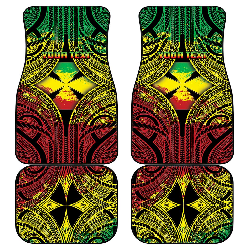 Wallis and Futuna Territory Day Car Mats Polynesian Pattern Simple Style