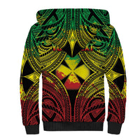 Personalised Wallis and Futuna Territory Day Sherpa Hoodie Polynesian Pattern Simple Style LT05 - Polynesian Pride