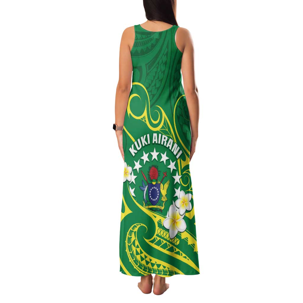 Cook Islands Happy Constitution Day Family Matching Tank Maxi Dress and Hawaiian Shirt Pattern Tribal Art LT05 - Polynesian Pride