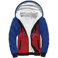 Aiga Samoa Sherpa Hoodie Aiga Is Everything LT05 Unisex Red - Polynesian Pride