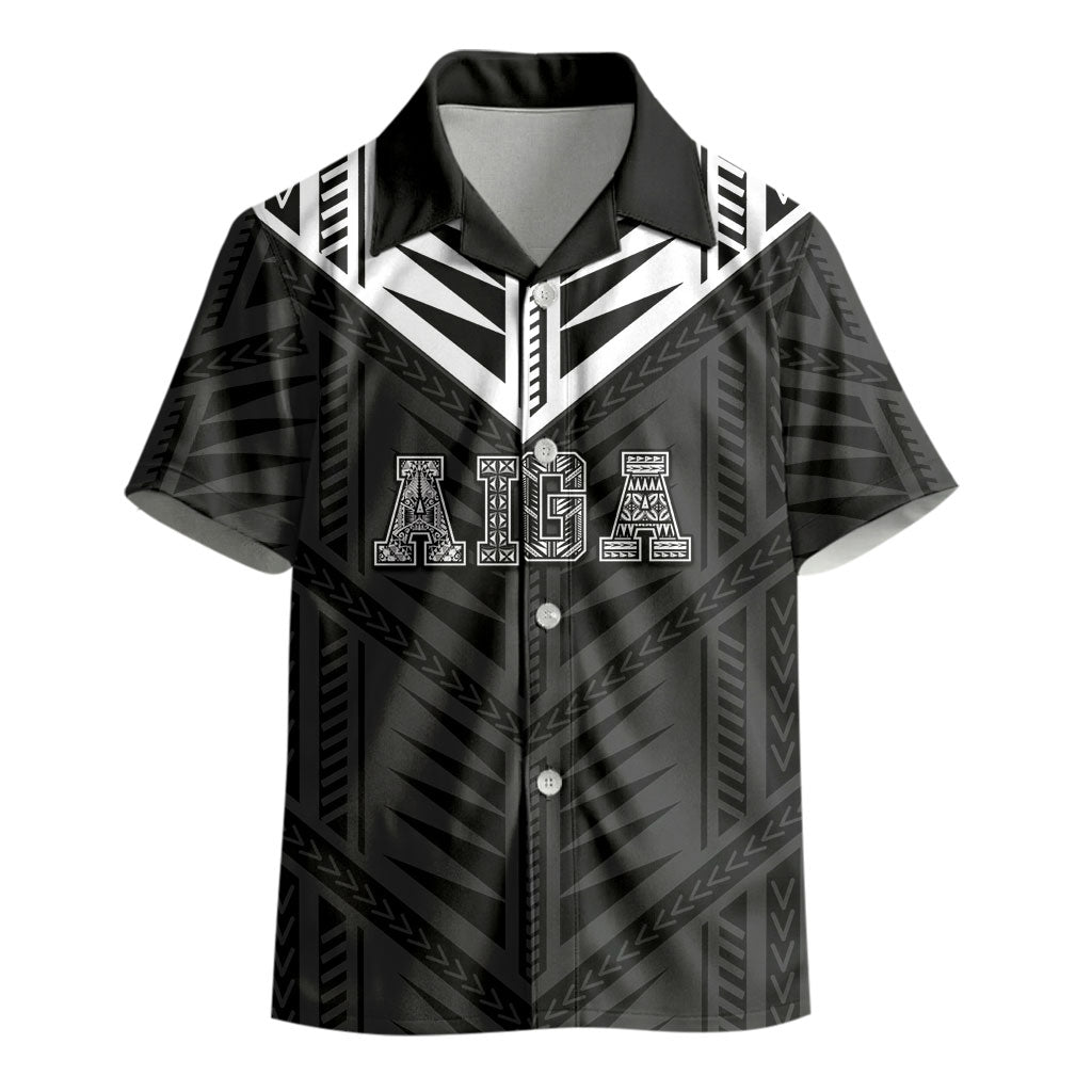 Samoa Aiga Kid Hawaiian Shirt Samoan Tribal Pattern LT05 - Polynesian Pride