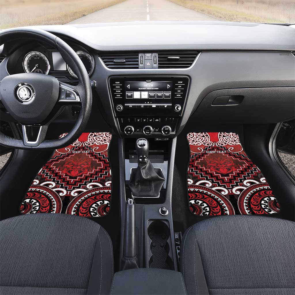 New Zealand Aotearoa Car Mats Te Reo Maori Ake Ake Ake - Polynesian Pride