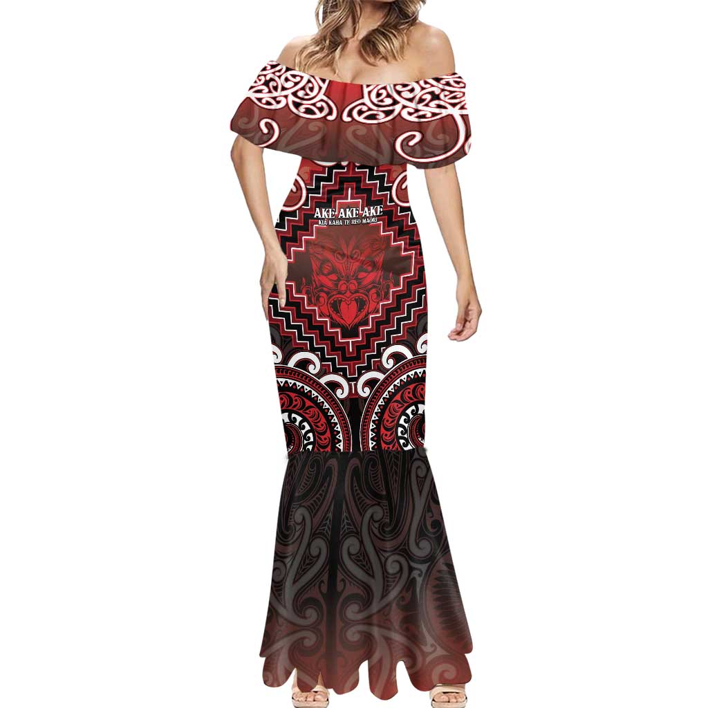 Personalised New Zealand Aotearoa Mermaid Dress Te Reo Maori Ake Ake Ake LT05 - Polynesian Pride