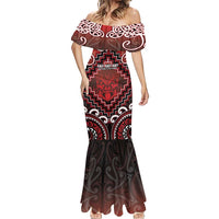 Personalised New Zealand Aotearoa Mermaid Dress Te Reo Maori Ake Ake Ake LT05 - Polynesian Pride