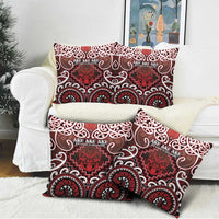New Zealand Aotearoa Pillow Cover Te Reo Maori Ake Ake Ake - Polynesian Pride