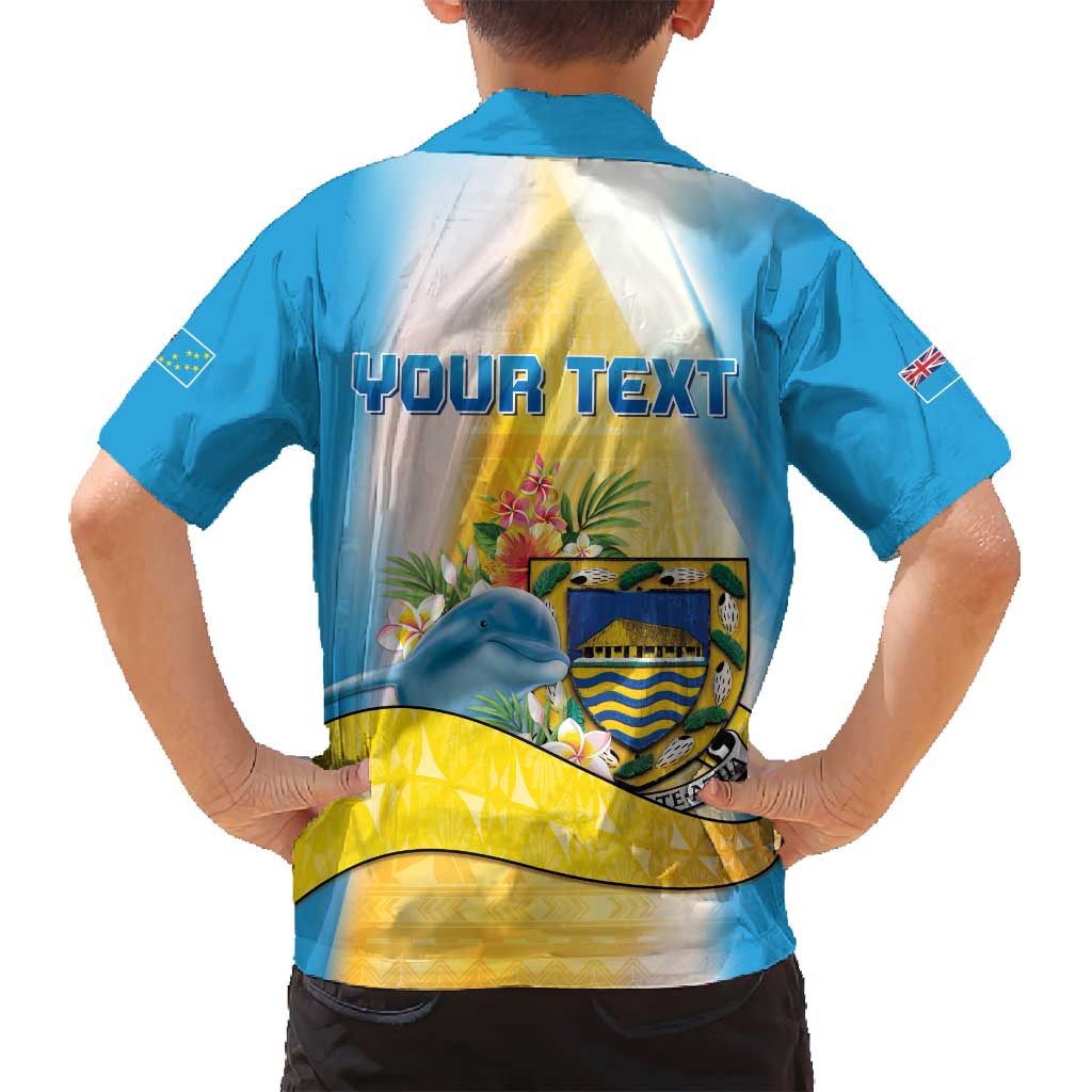 Personalised Tuvalu Independence Day Family Matching Tank Maxi Dress and Hawaiian Shirt Tuvalu Mo Te Atua LT05 - Polynesian Pride