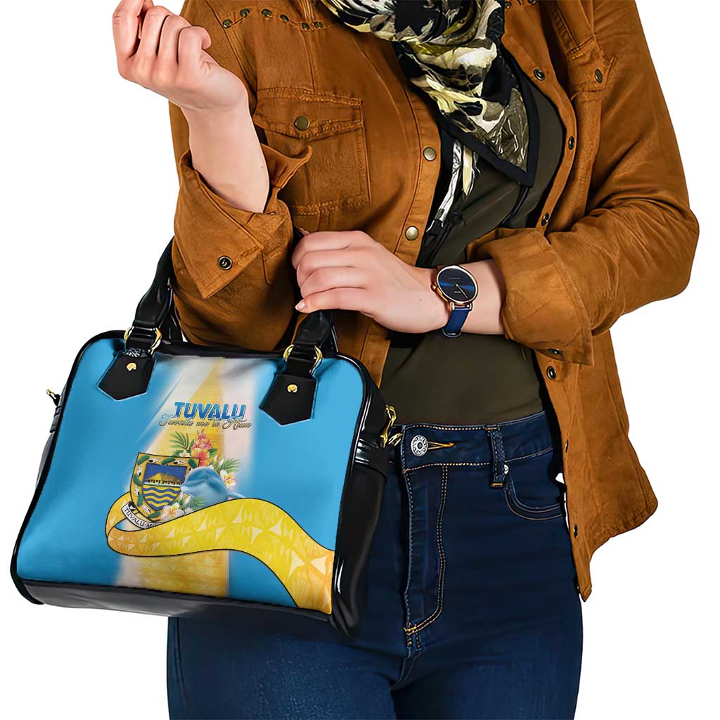 Tuvalu Independence Day Shoulder Handbag Tuvalu Mo Te Atua - Polynesian Pride