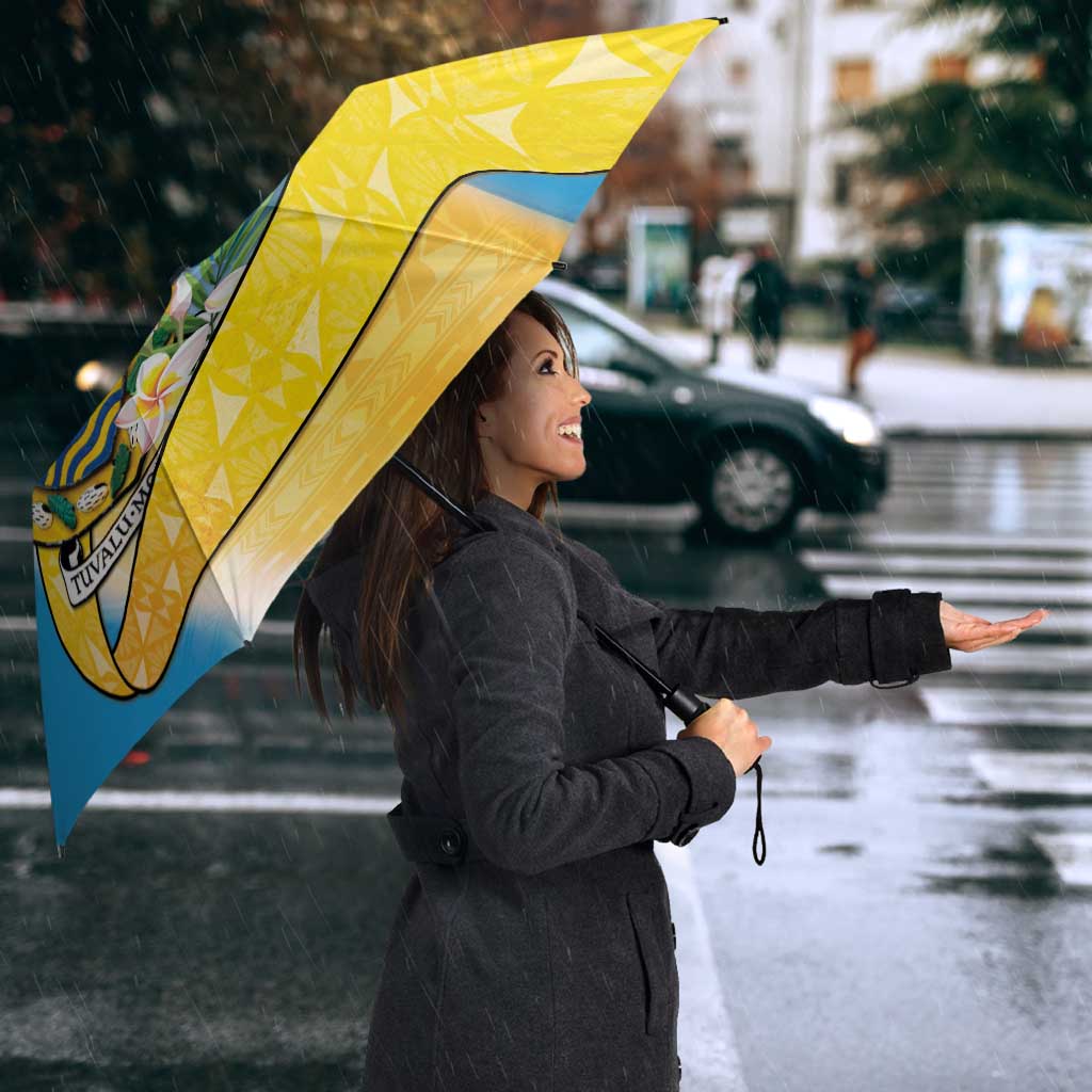 Tuvalu Independence Day Umbrella Tuvalu Mo Te Atua - Polynesian Pride