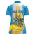 Personalised Tuvalu Independence Day Women Polo Shirt Tuvalu Mo Te Atua - Polynesian Pride