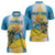 Personalised Tuvalu Independence Day Zipper Polo Shirt Tuvalu Mo Te Atua - Polynesian Pride