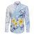 FSM Chuuk Constitution Day Family Matching Mermaid Dress and Hawaiian Shirt Polynesian Curves Plumeria - Polynesian Pride