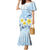 FSM Chuuk Constitution Day Family Matching Mermaid Dress and Hawaiian Shirt Polynesian Curves Plumeria - Polynesian Pride