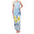 FSM Chuuk Constitution Day Family Matching Tank Maxi Dress and Hawaiian Shirt Polynesian Curves Plumeria - Polynesian Pride