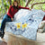 FSM Chuuk Constitution Day Quilt Polynesian Curves Plumeria - Polynesian Pride