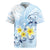 FSM Chuuk Constitution Day Rugby Jersey Polynesian Curves Plumeria - Polynesian Pride