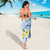 FSM Chuuk Constitution Day Sarong Polynesian Curves Plumeria - Polynesian Pride