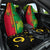 Personalised Vanuatu Happy Unity Day Car Seat Cover Polynesian Plumeria LT05 One Size Red - Polynesian Pride