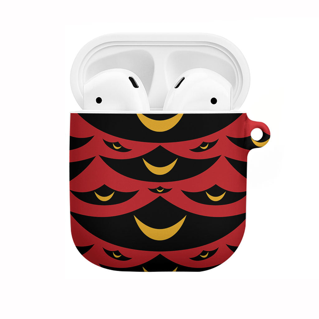 Hawaii Ahu Ula Inspired AirPods Case Red Version LT05 Red - Polynesian Pride