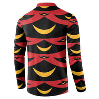 Hawaii Ahu Ula Inspired Button Sweatshirt Red Version LT05 - Polynesian Pride