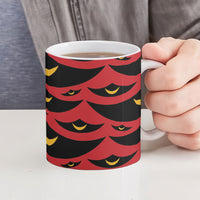 Hawaii Ahu Ula Inspired Ceramic Mug Red Version LT05 - Polynesian Pride