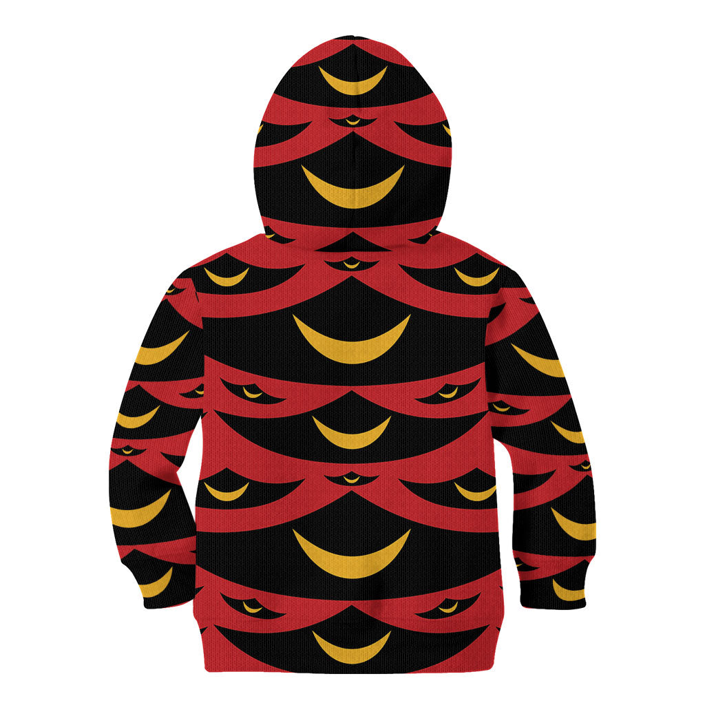 Hawaii Ahu Ula Inspired Kid Hoodie Red Version LT05 - Polynesian Pride