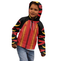 Hawaii Ahu Ula Inspired Kid Hoodie Red Version LT05 - Polynesian Pride