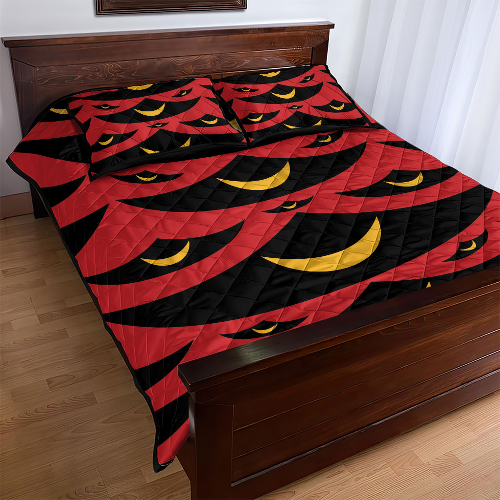 Hawaii Ahu Ula Inspired Quilt Bed Set Red Version LT05 - Polynesian Pride