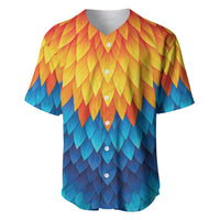 Polynesia Colorful Rooster Costume Baseball Jersey LT05 Multicolor - Polynesian Pride