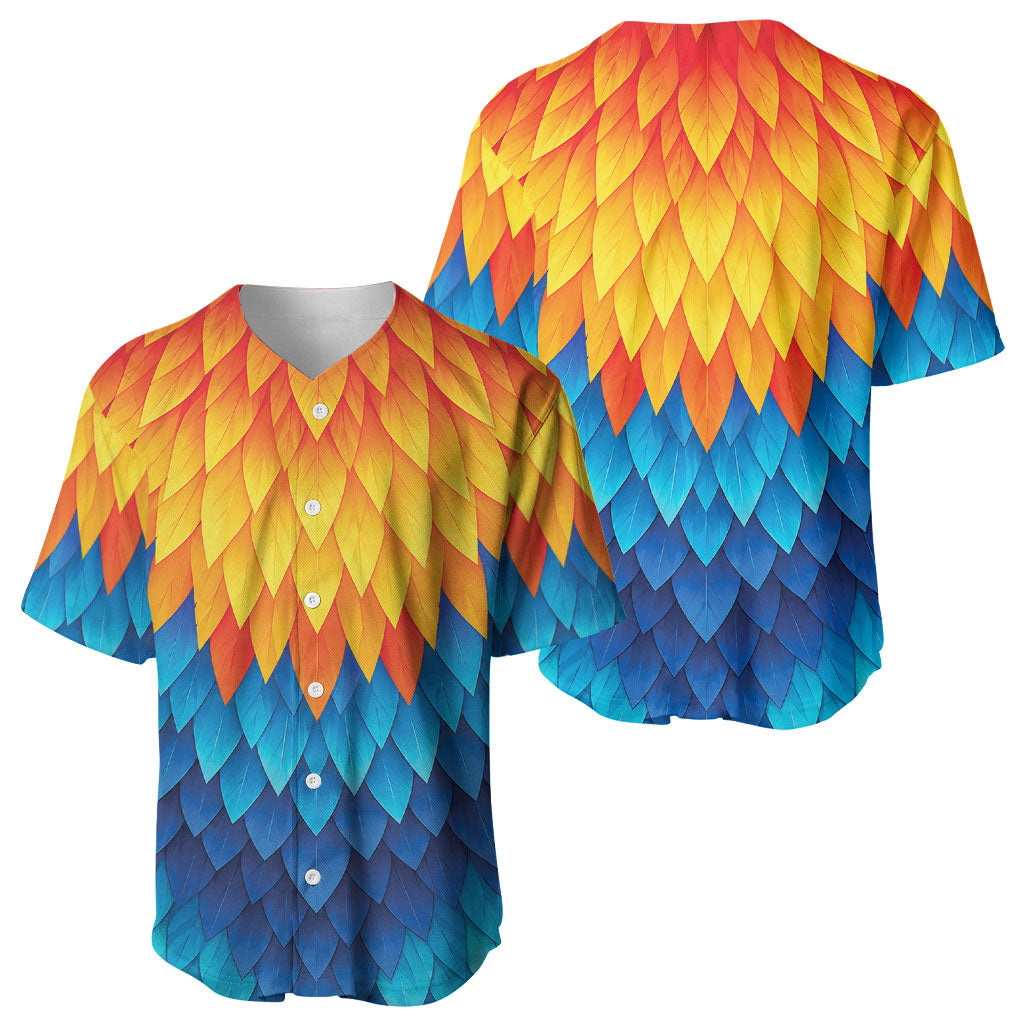 Polynesia Colorful Rooster Costume Baseball Jersey LT05 - Polynesian Pride