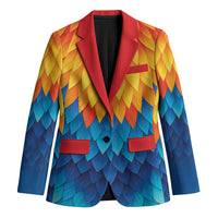 Polynesia Colorful Rooster Costume Blazer LT05 Unisex Multicolor - Polynesian Pride