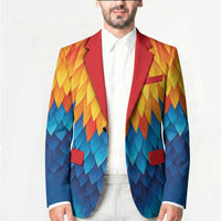 Polynesia Colorful Rooster Costume Blazer LT05 - Polynesian Pride