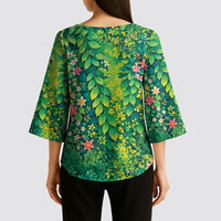 Polynesian Enchanted Mother Nature Costume Kimono Sleeve Blouse LT05 - Polynesian Pride