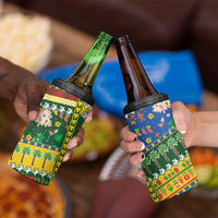 Solomon Islands Christmas 4 in 1 Can Cooler Tumbler Festive Beach Vibes LT05 - Polynesian Pride