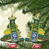 Solomon Islands Christmas Ceramic Ornament Festive Beach Vibes - Polynesian Pride