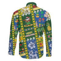 Solomon Islands Christmas Family Matching Mermaid Dress and Hawaiian Shirt Festive Beach Vibes LT05 - Polynesian Pride