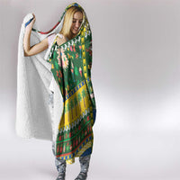 Solomon Islands Christmas Hooded Blanket Festive Beach Vibes LT05 - Polynesian Pride