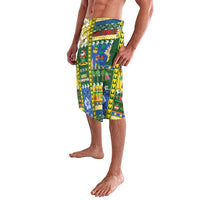 Solomon Islands Christmas Lavalava Festive Beach Vibes - Polynesian Pride
