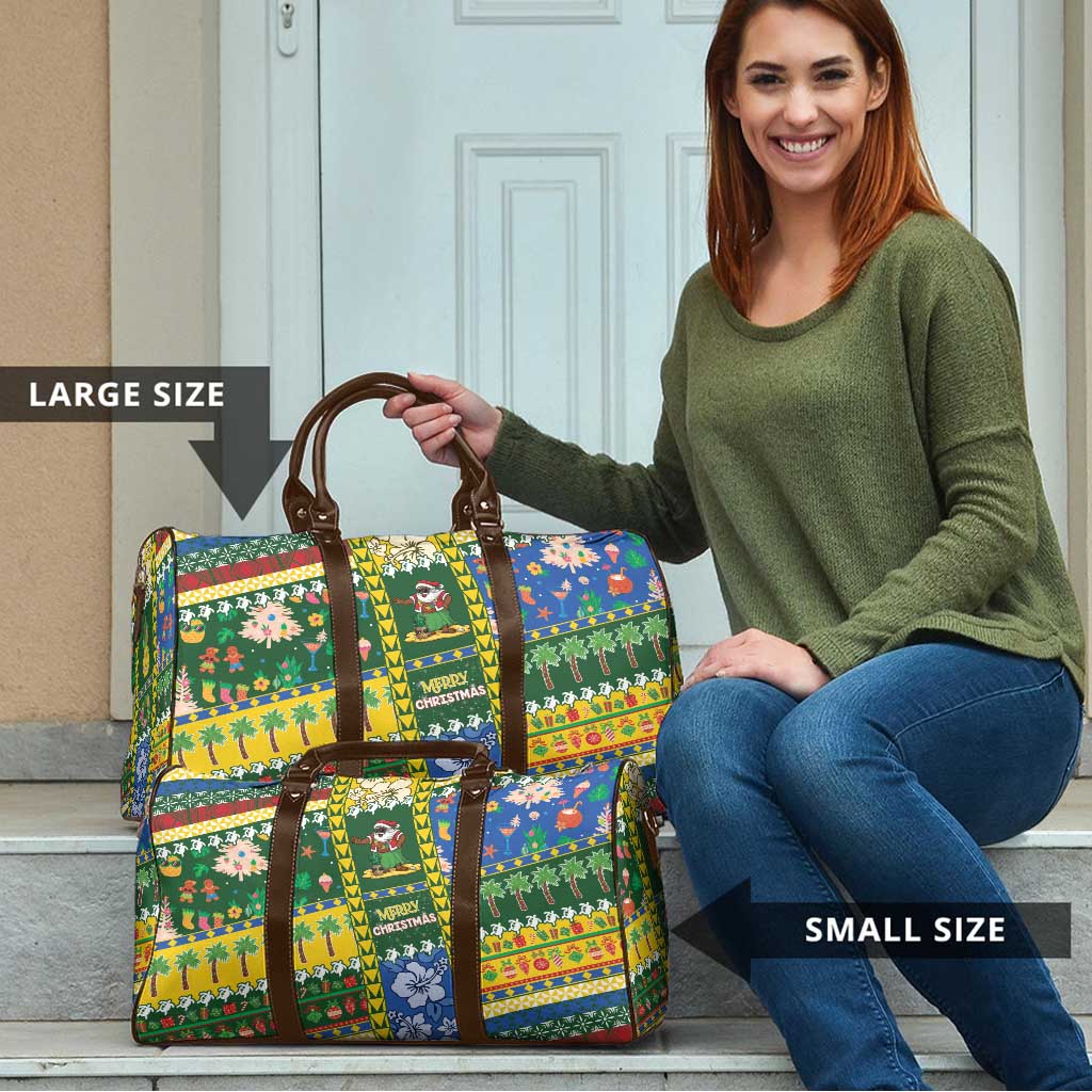 Solomon Islands Christmas Travel Bag Festive Beach Vibes - Polynesian Pride