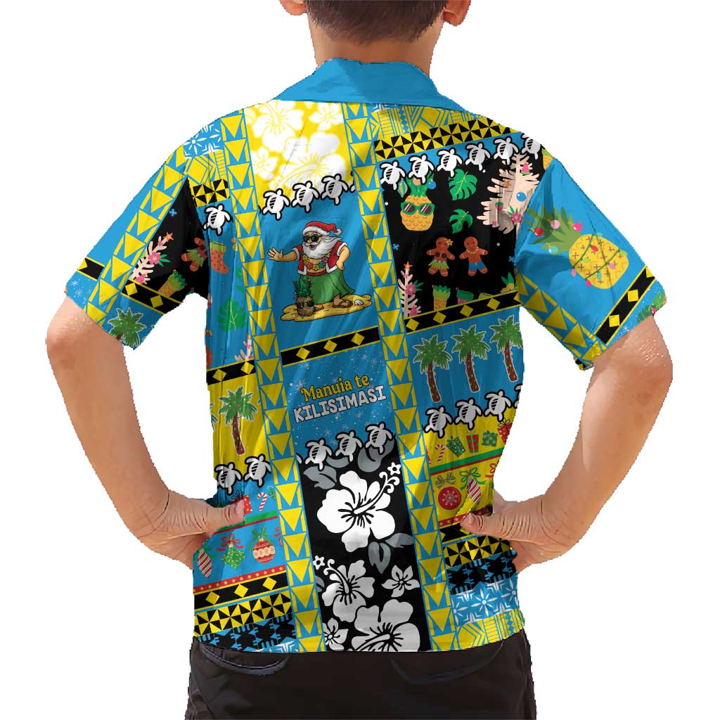 Tuvalu Christmas Hawaiian Shirt Festive Beach Vibes - Polynesian Pride