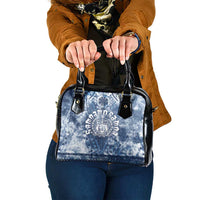 Samoa 685 Shoulder Handbag Polynesian Pattern Tie Dye Style