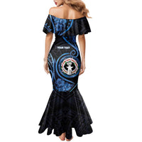 Personalized Northern Mariana Islands Family Matching Mermaid Dress and Hawaiian Shirt Ocean Floral Pattern LT05 - Polynesian Pride