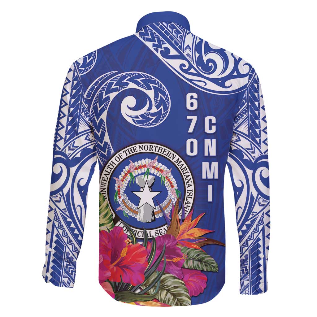 Hafa Adai Northern Mariana Islands Family Matching Off Shoulder Maxi Dress and Hawaiian Shirt Polynesian Tribal Pattern LT05 - Polynesian Pride